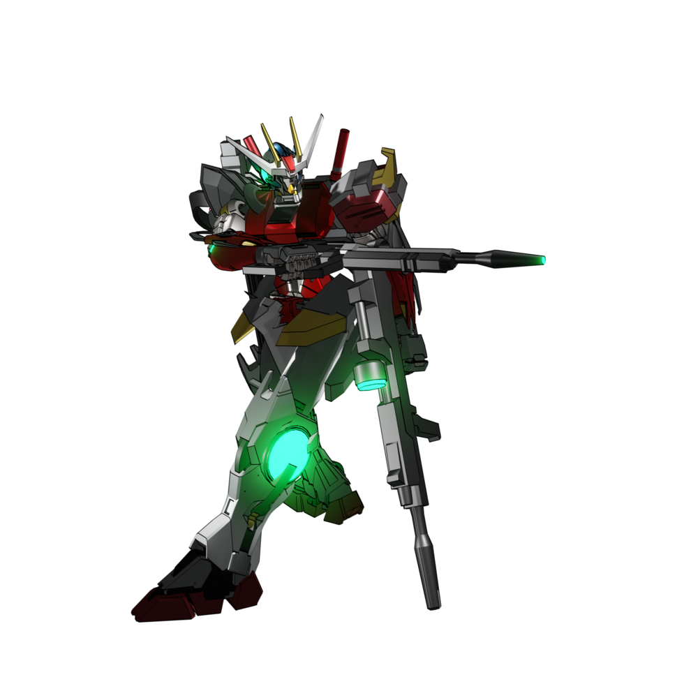 mecha redo till ge sig på png