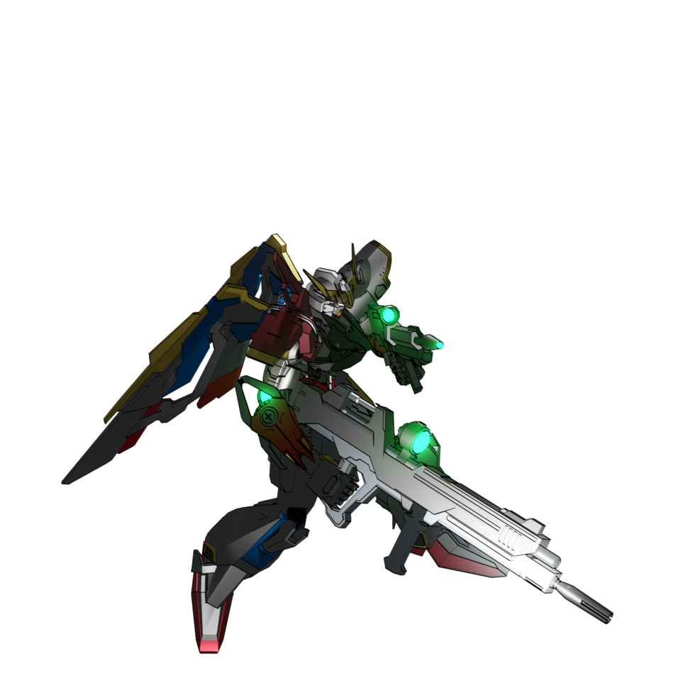 Mecha zum Angriff bereit png