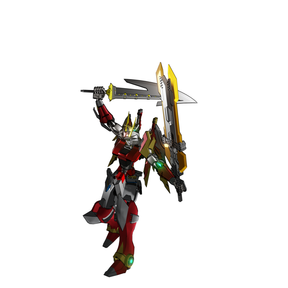 Mecha ready to attack png
