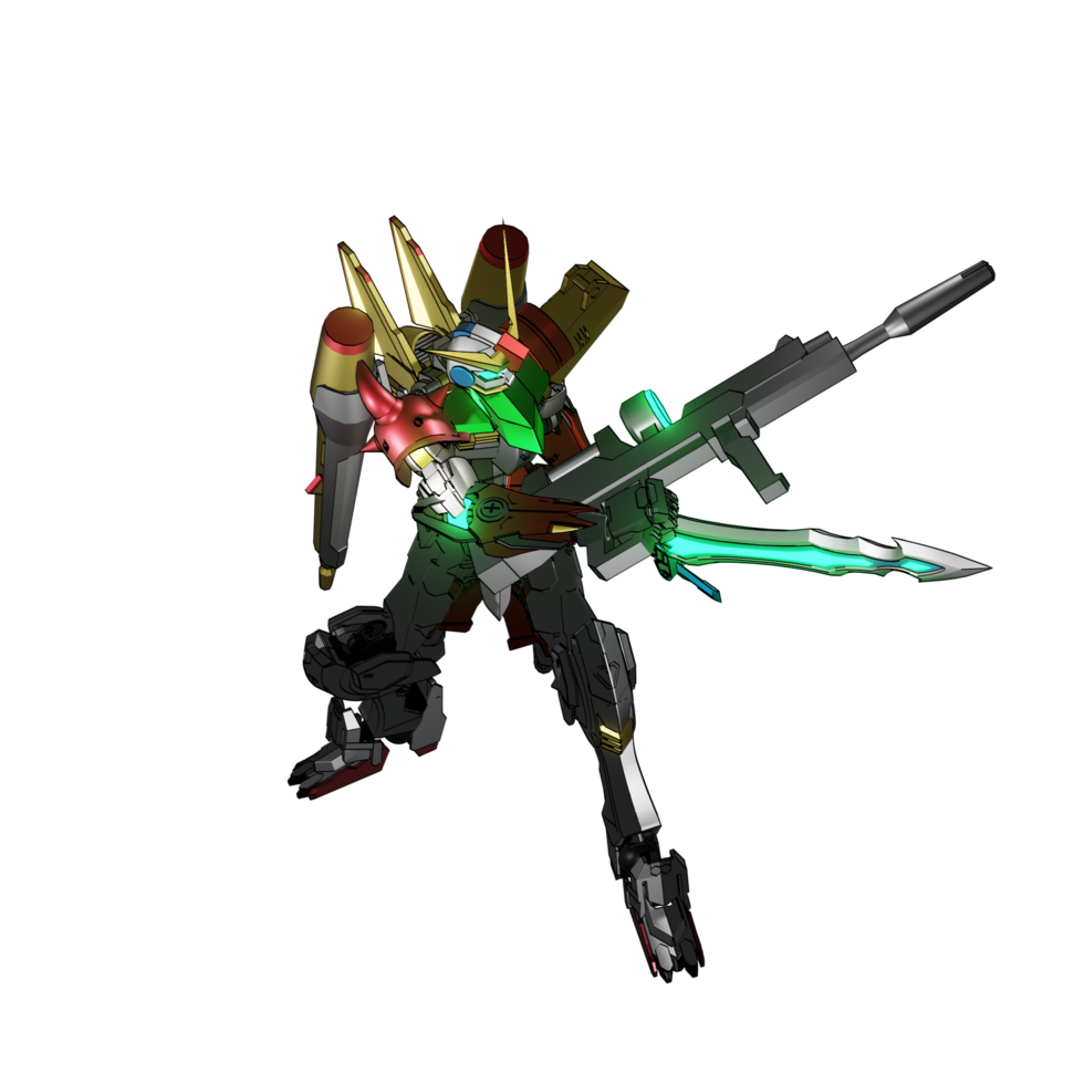 attaque de type mecha png