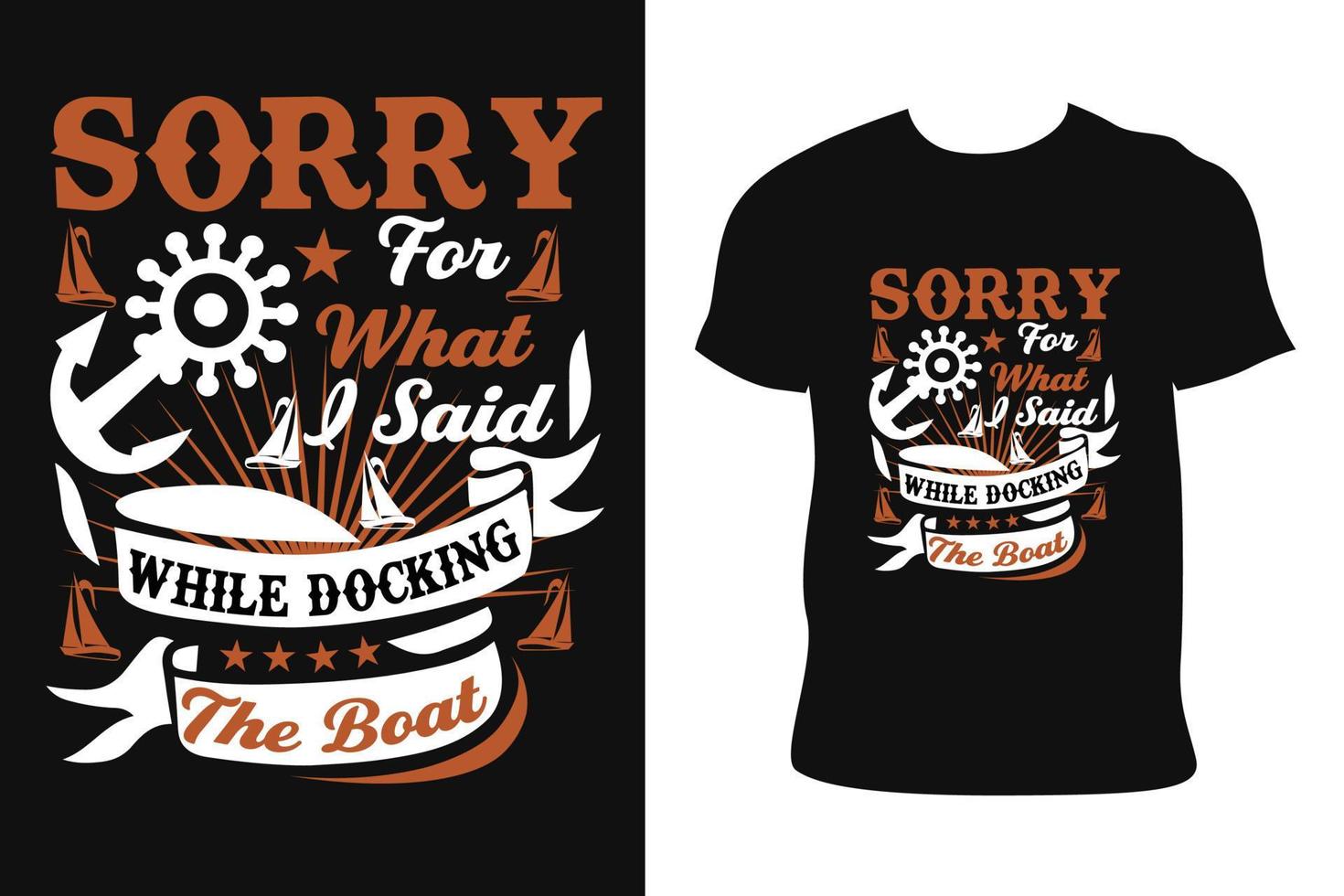 SAILING T-SHIRT DESIGN. SAILING T-SHIRT. Sailing t-shirt free Vector. vector