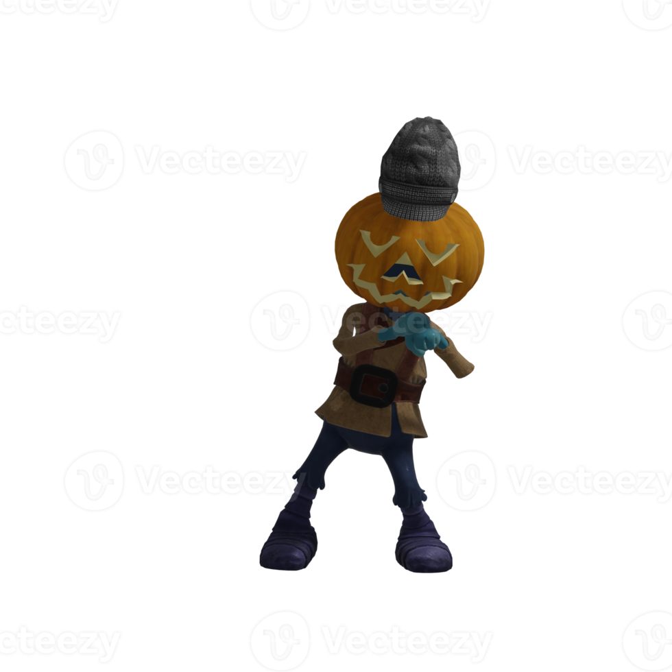 pumpa monster halloween png