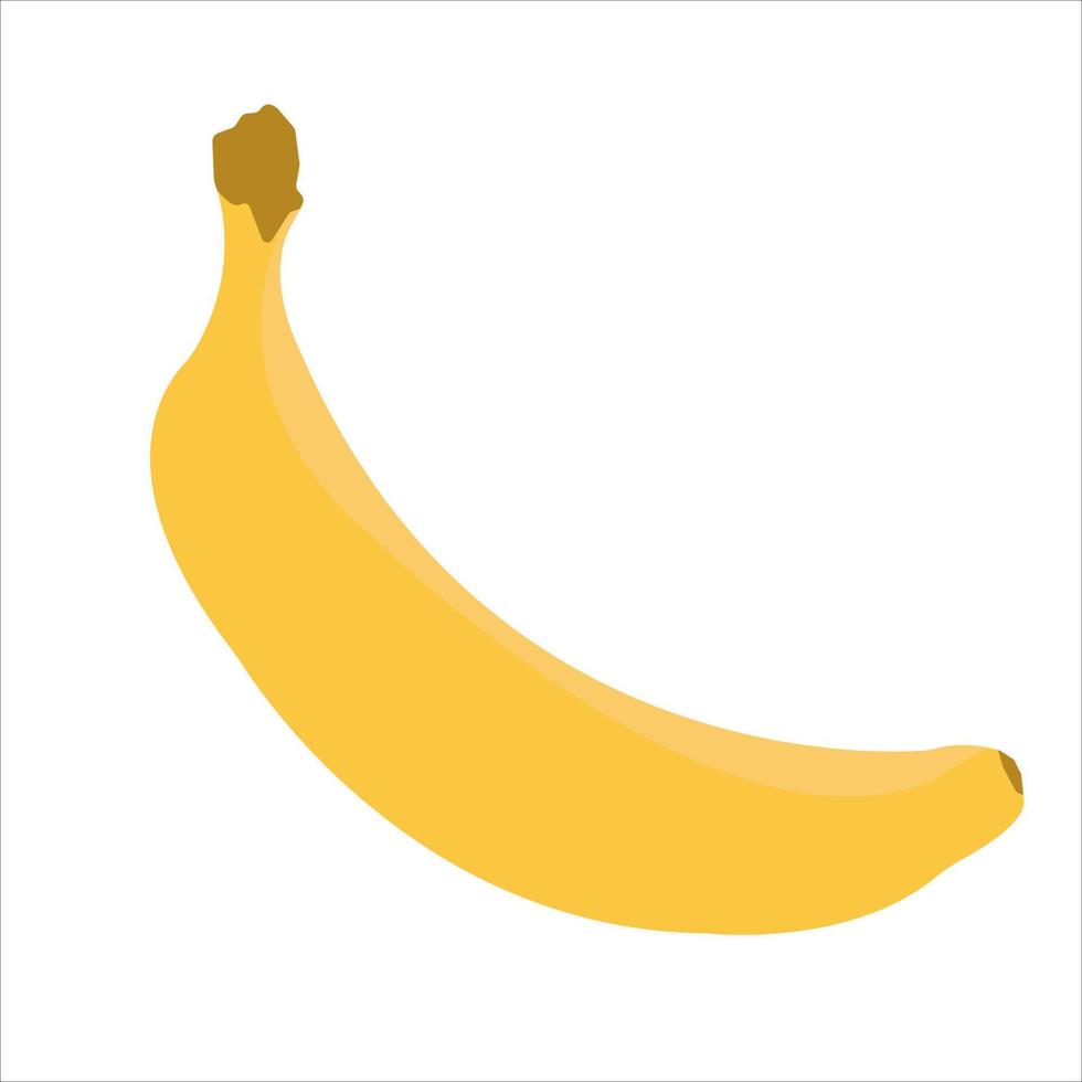 banana icon. vector banana icon.