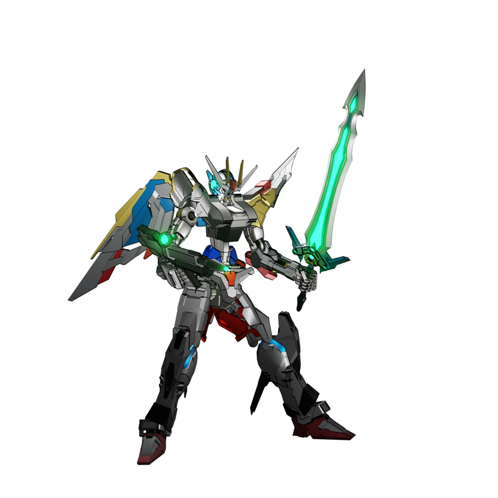 mecha aanval houding png