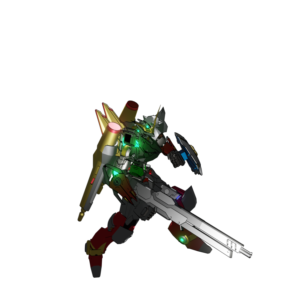 mecha aanval houding png