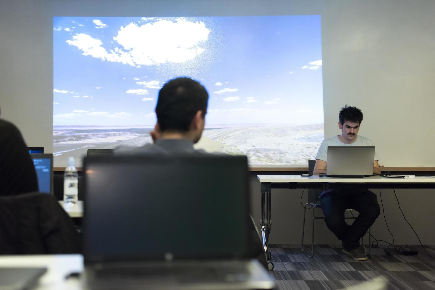 computer technology students photo