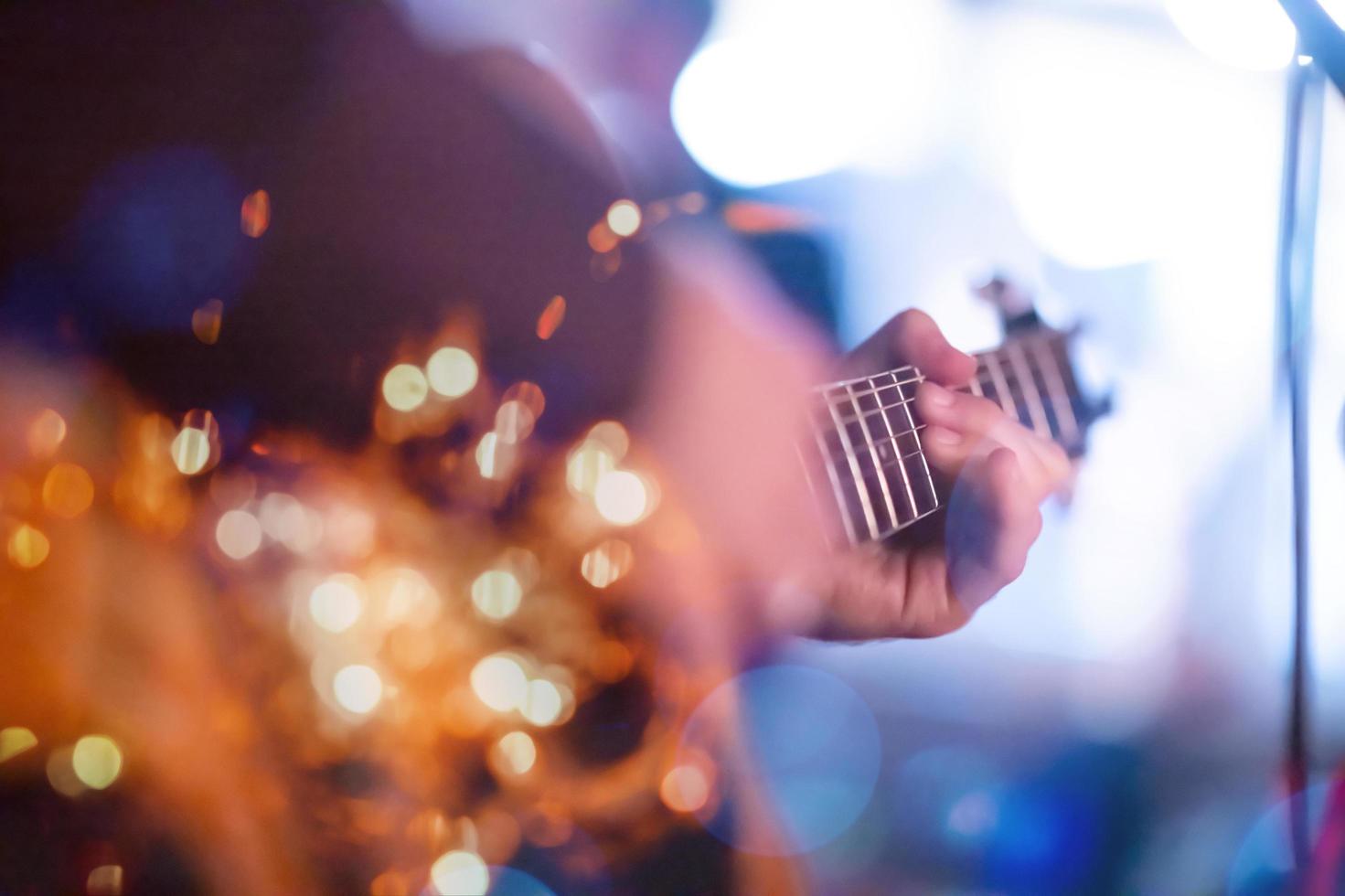 cerrar la fiesta de la oficina de año nuevo y navidad foto