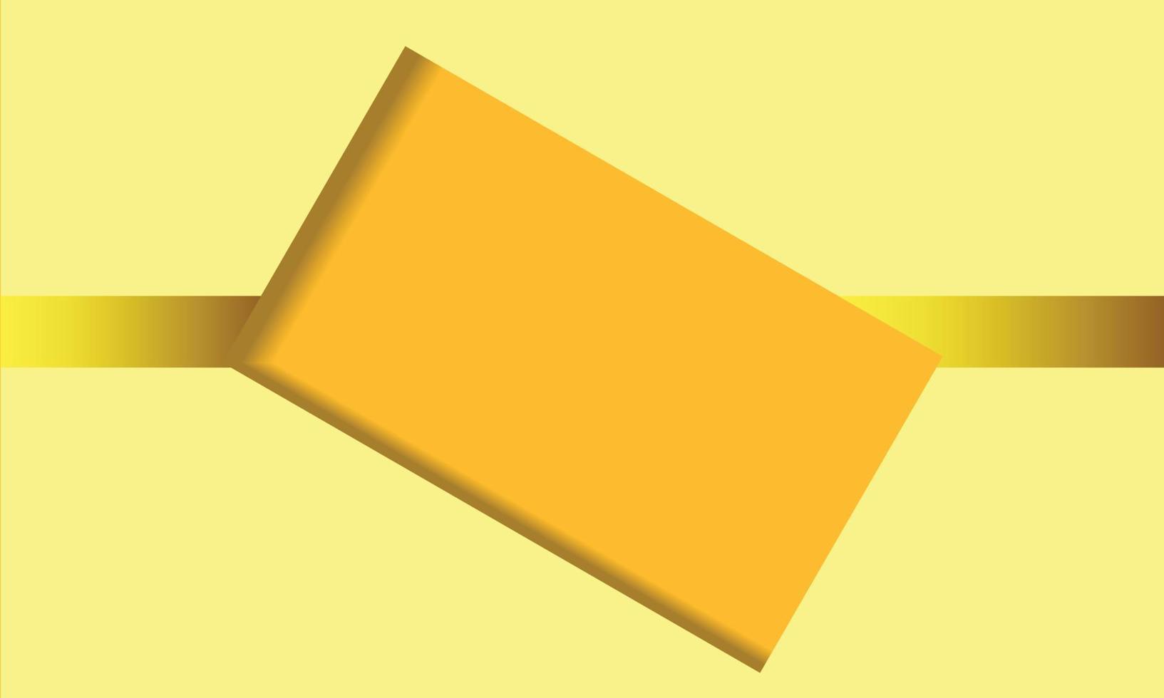 fondo de vector de papel amarillo abstracto