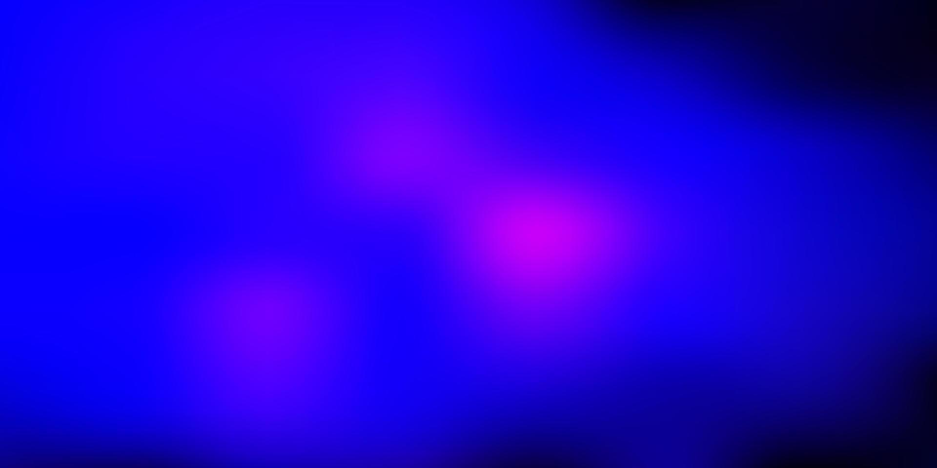 Dark pink, blue vector blurred backdrop.