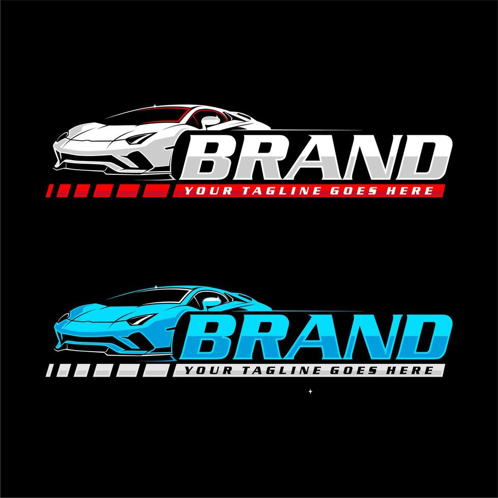 luxury car logo car sport logo automotive logo vector