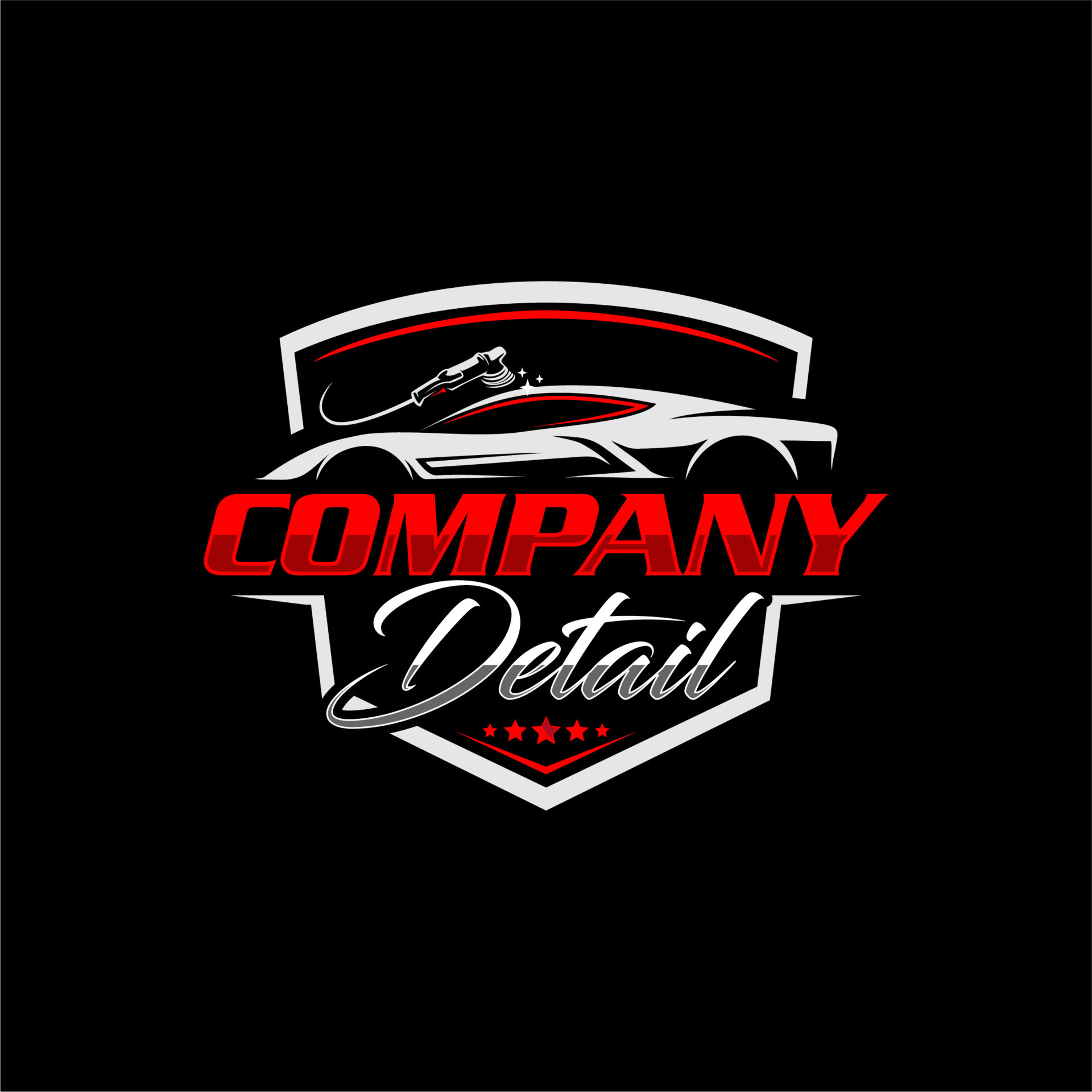 detailing car wash logo 12506368 Vector Art at Vecteezy