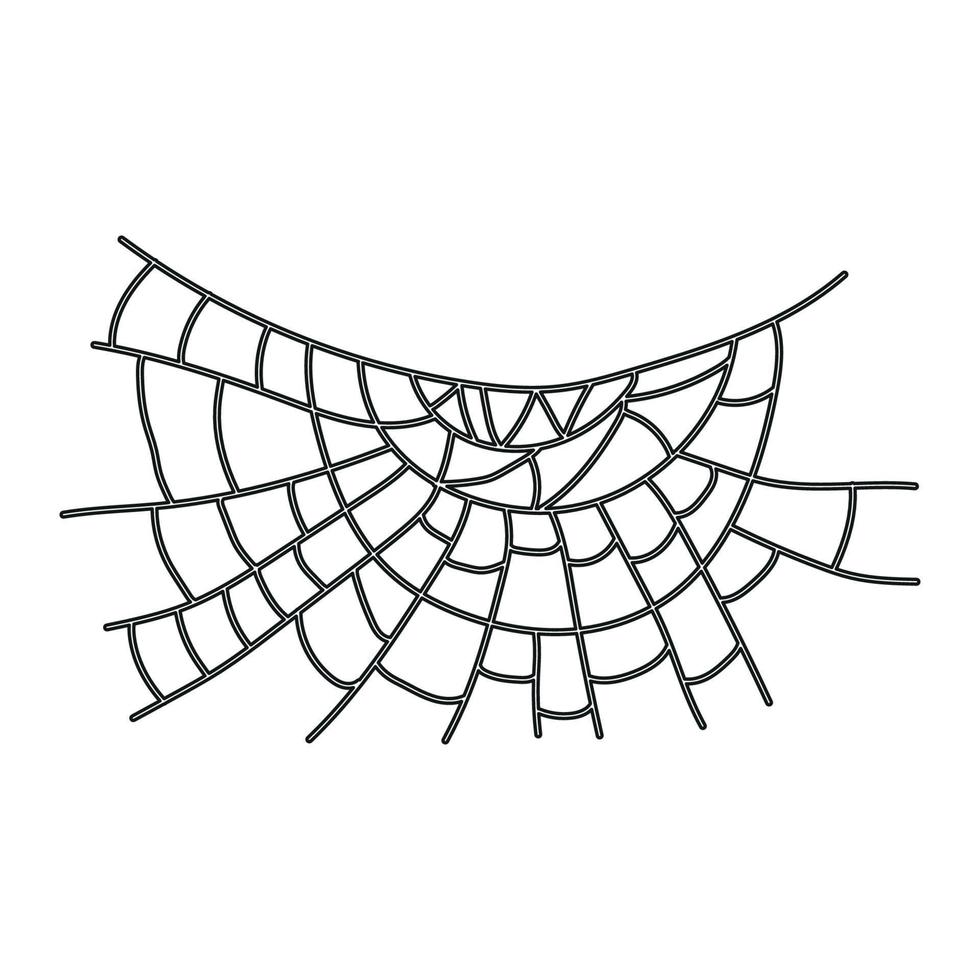 tela de araña abstracta para el diseño de fondo web. textura grunge. vector