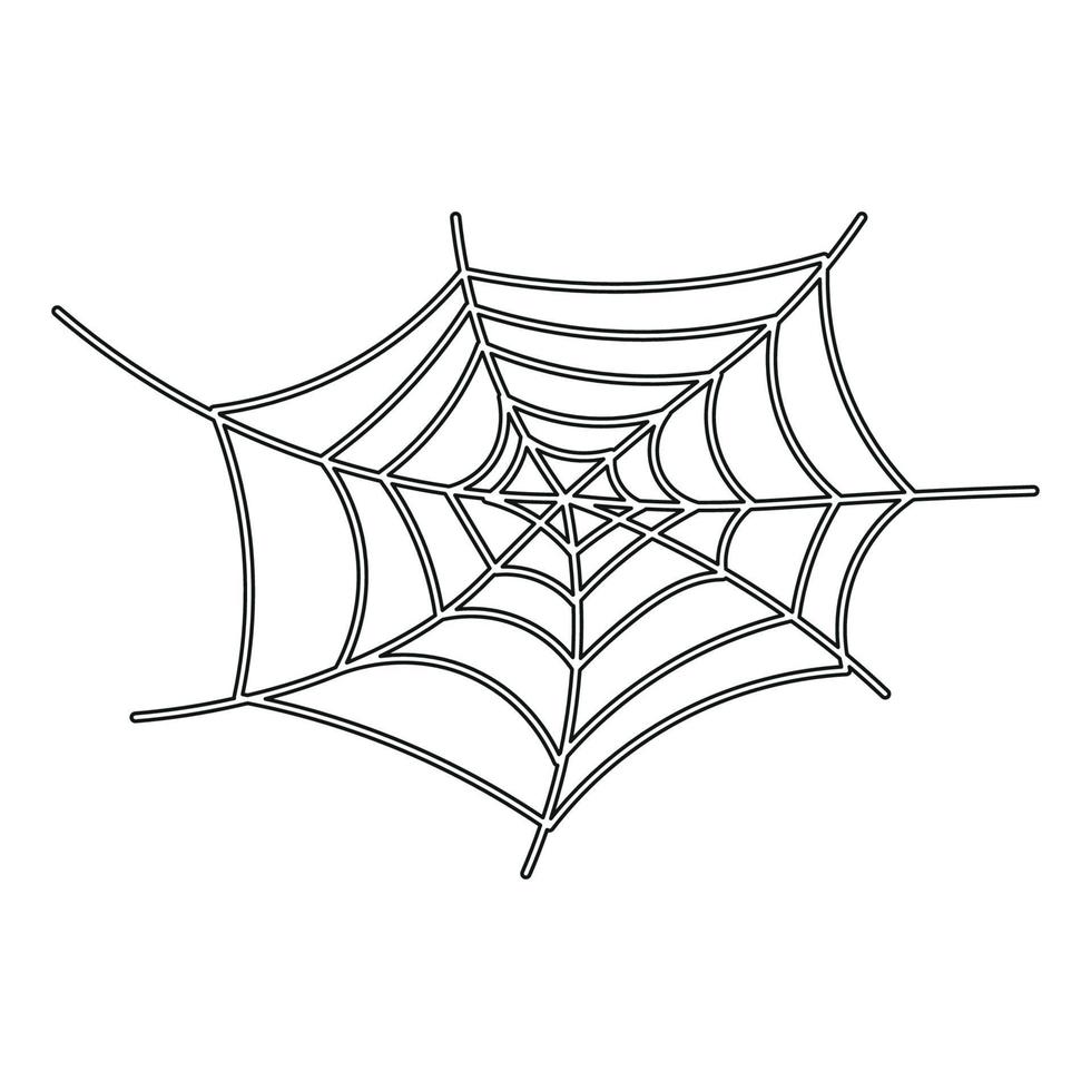 tela de araña abstracta para el diseño de fondo web. textura grunge. vector