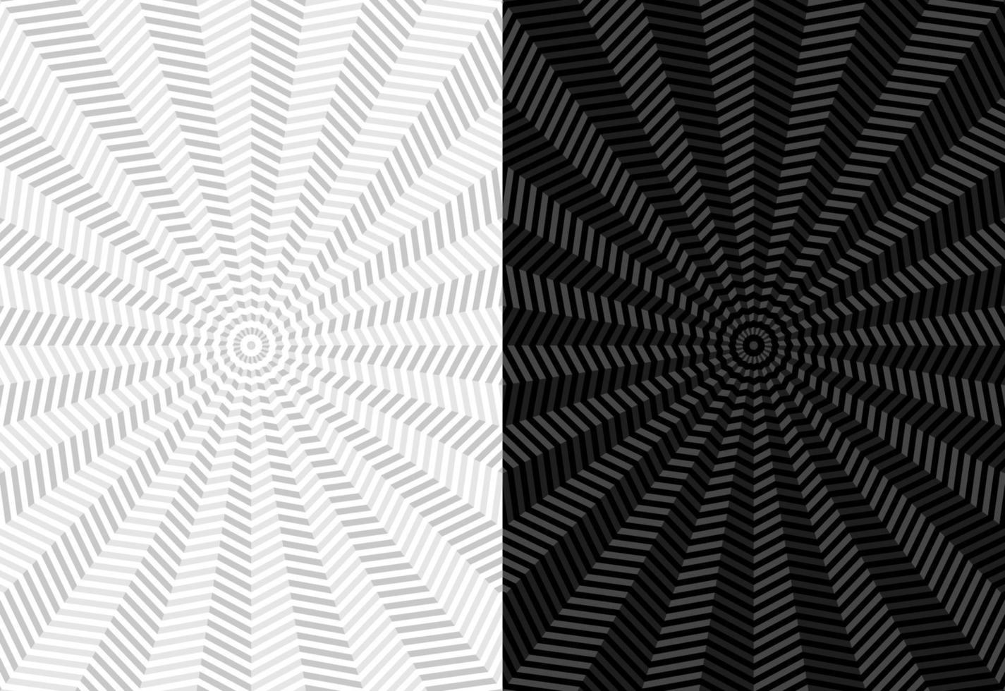Illusion Abstract Background White Gray Black vector