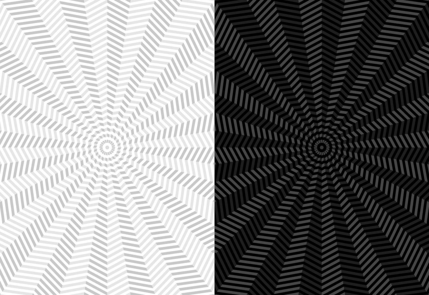 Illusion Abstract Background White Gray Black vector