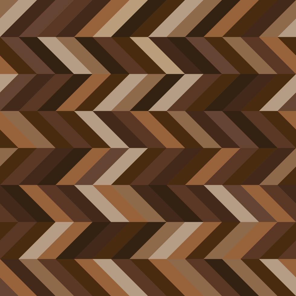 Zigzag Pattern Seamless Background Brown Tones vector