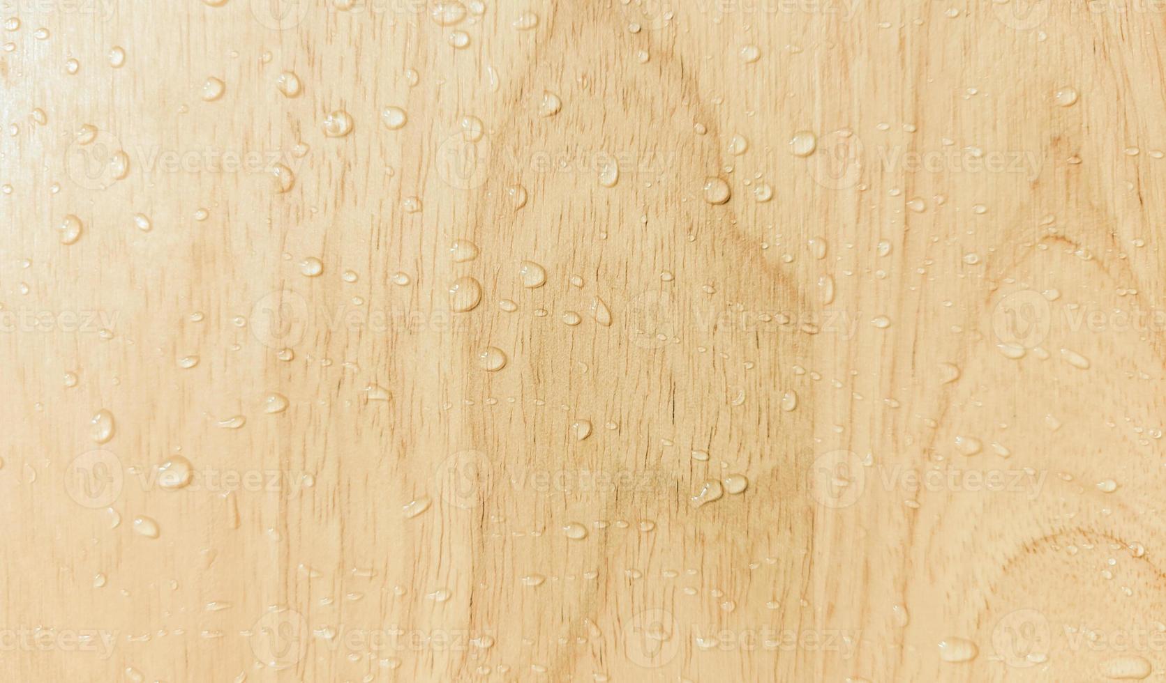 Wood texture for background design natural pattern beautiful brown bright beige color with water drop. Scene for advertising, food, showcase, banner, cosmetic, summer. Product display photo