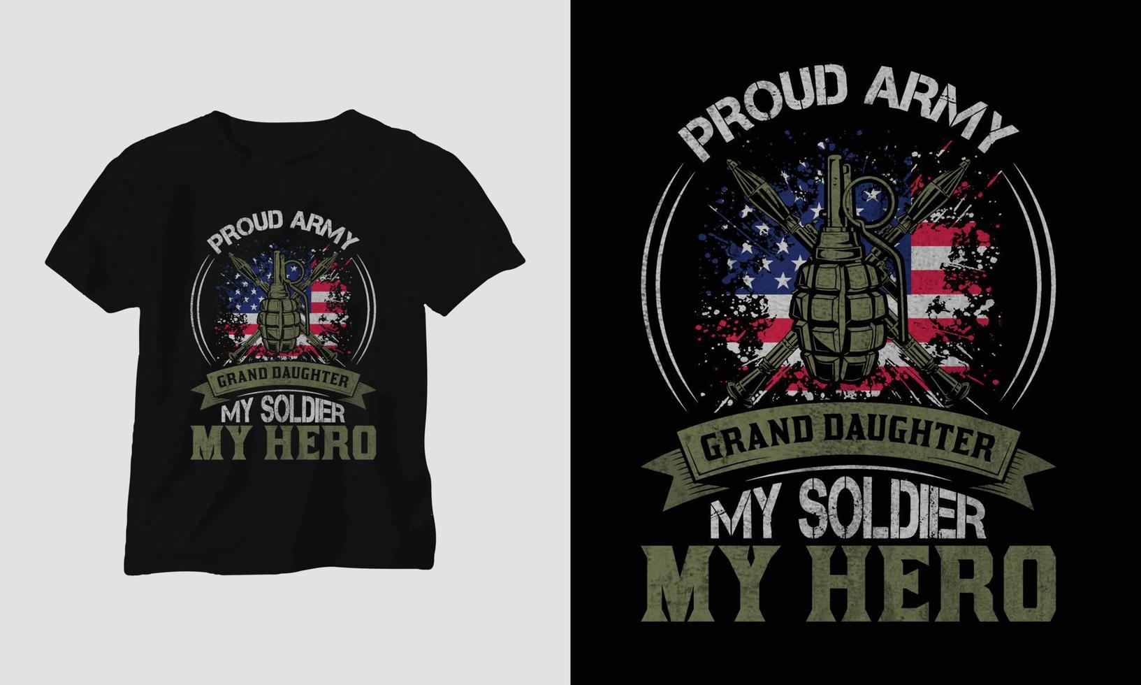 Veterans Day T-shirt Design Template vector