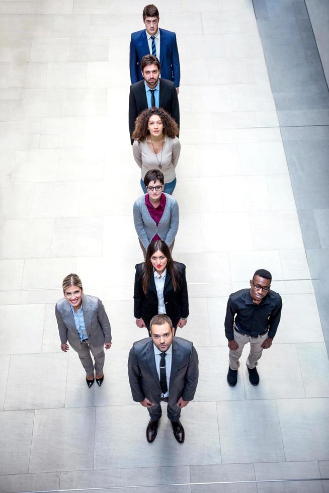 grupo de gente de negocios foto