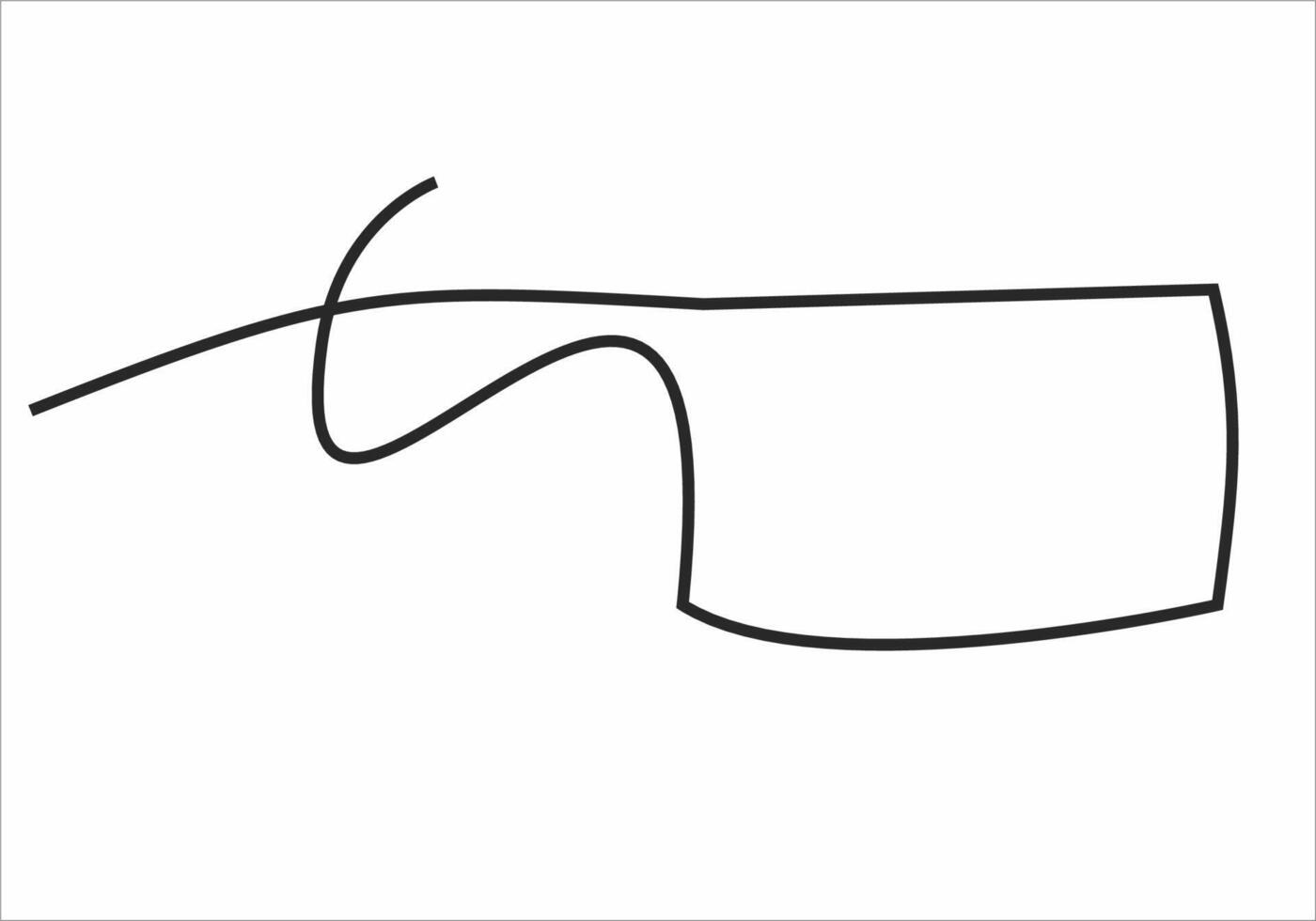 kitchen logo continuous line art vector