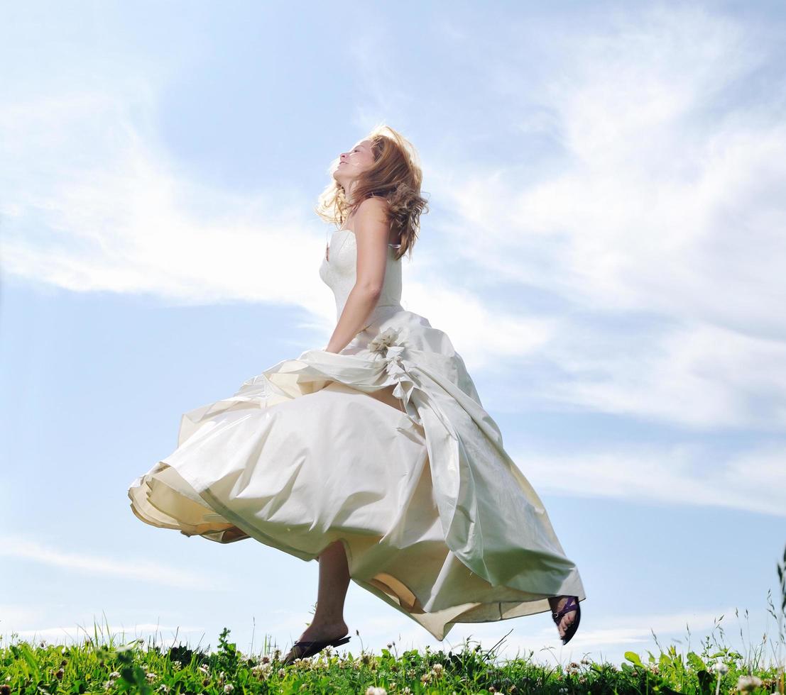 bride outdoor view photo