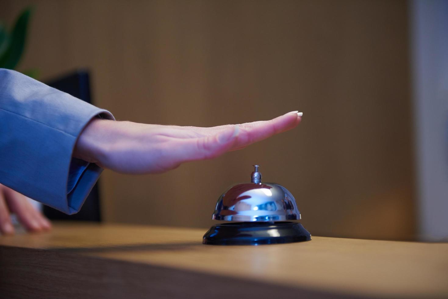 hotel reception bell photo