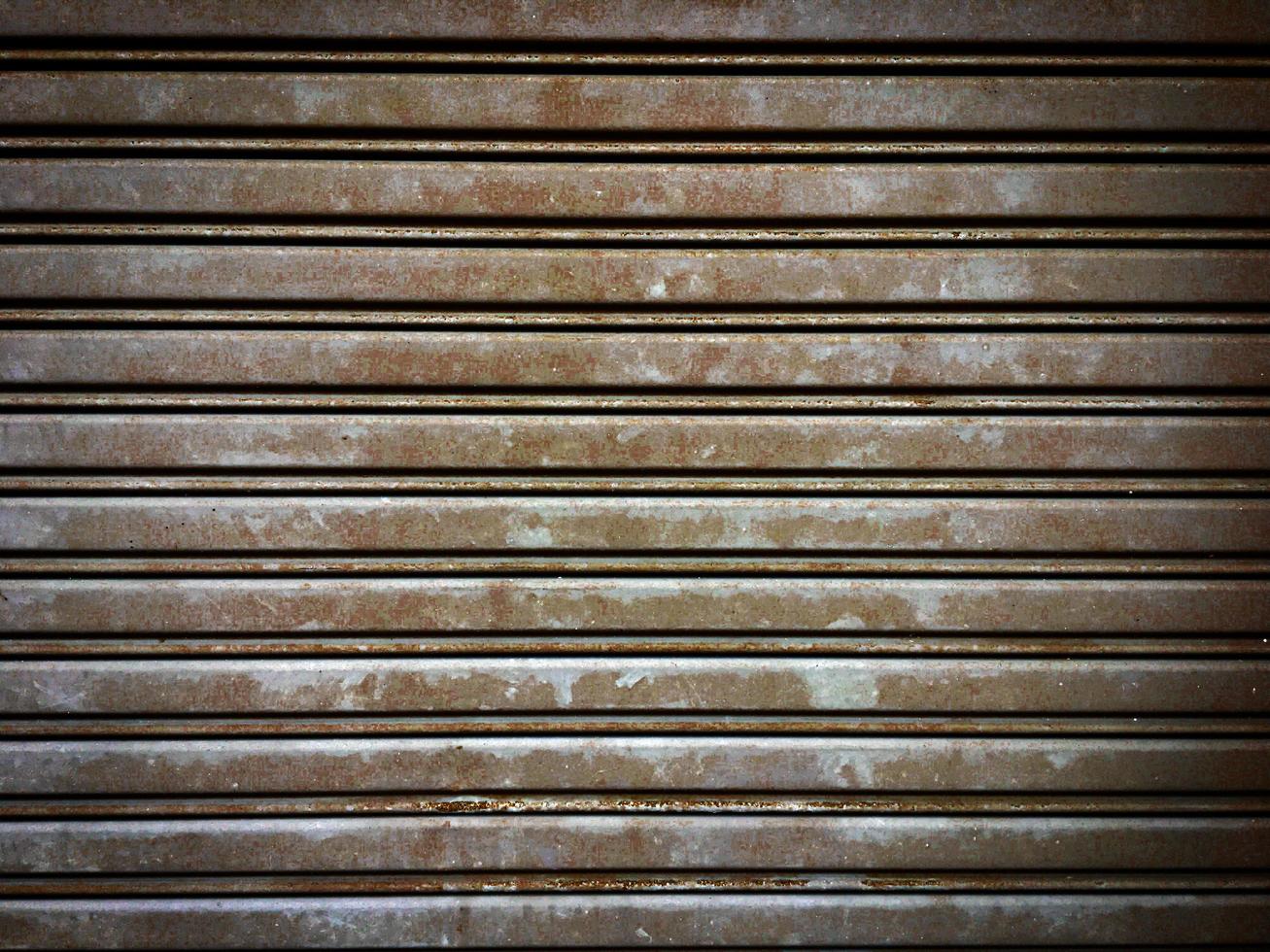 Garage door texture background for design with copy space photo