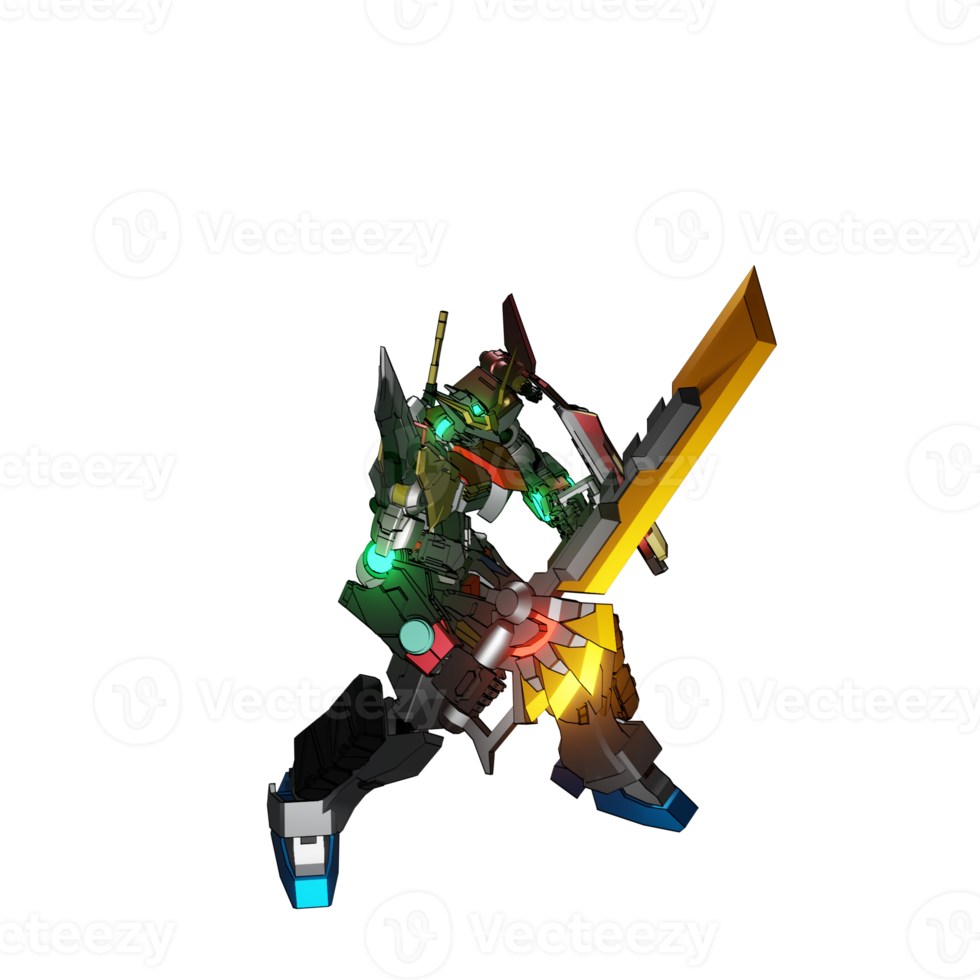 Mecha type attack png