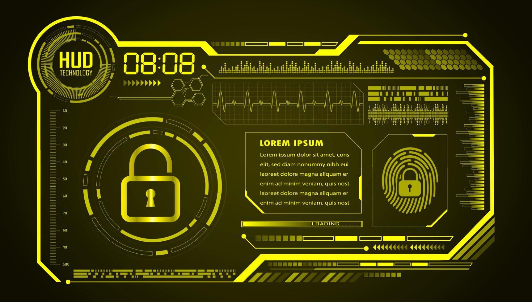Modern Technology Background vector