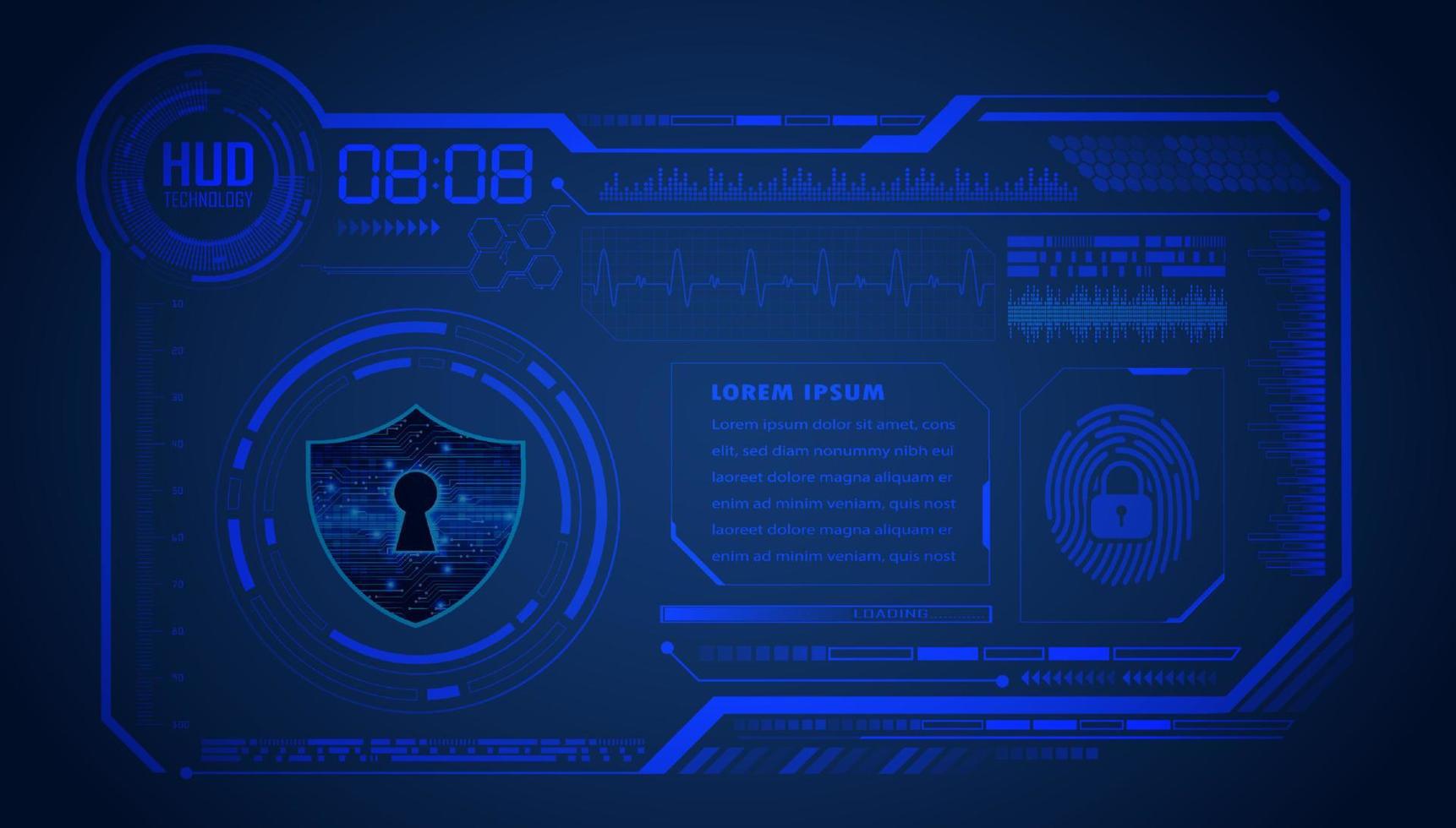 Modern Technology Background vector