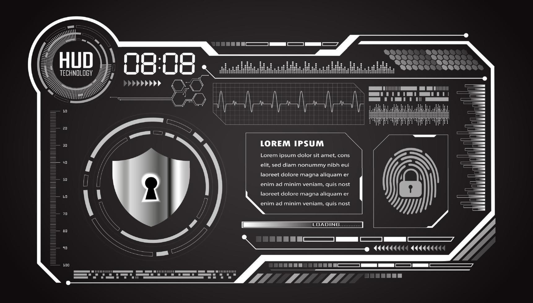 Modern Technology Background vector