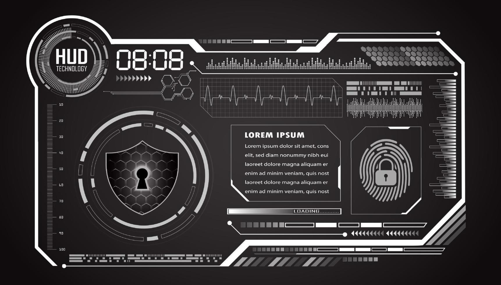 Modern Technology Background vector
