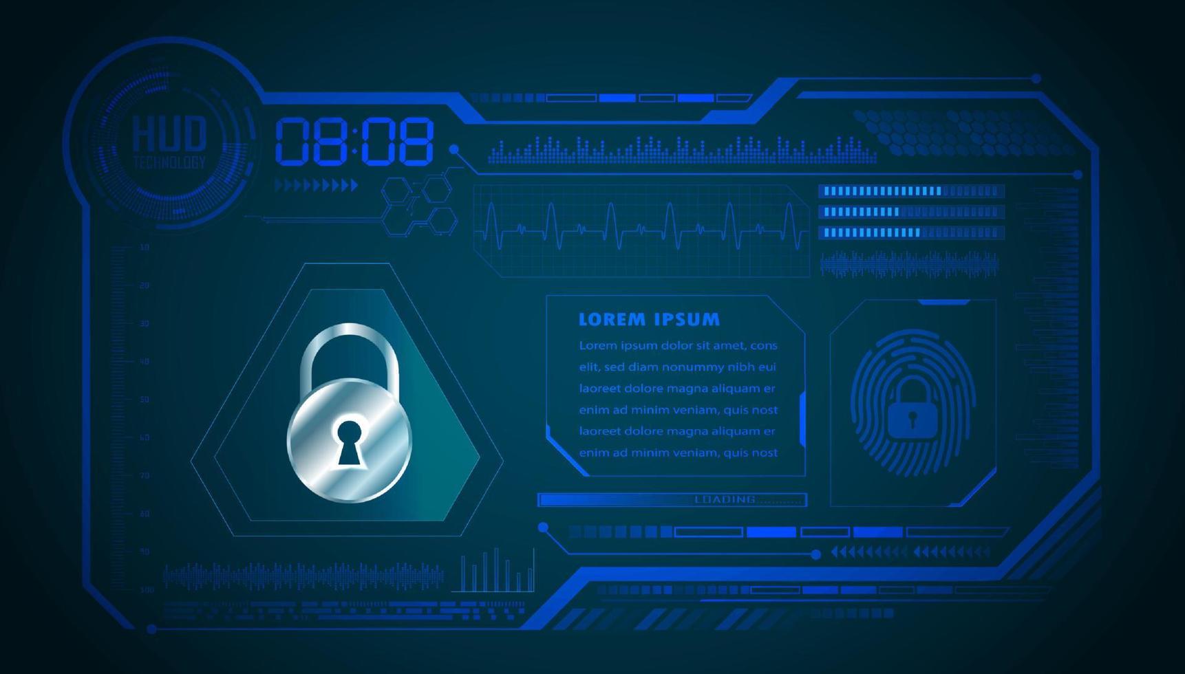 Modern Technology Background vector