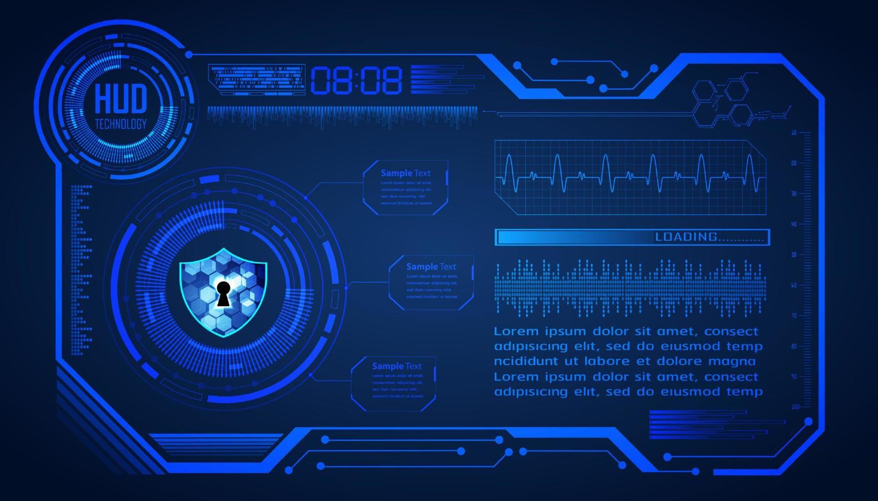 Modern Technology Background vector