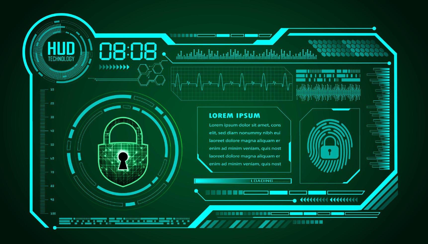Modern Technology Background vector