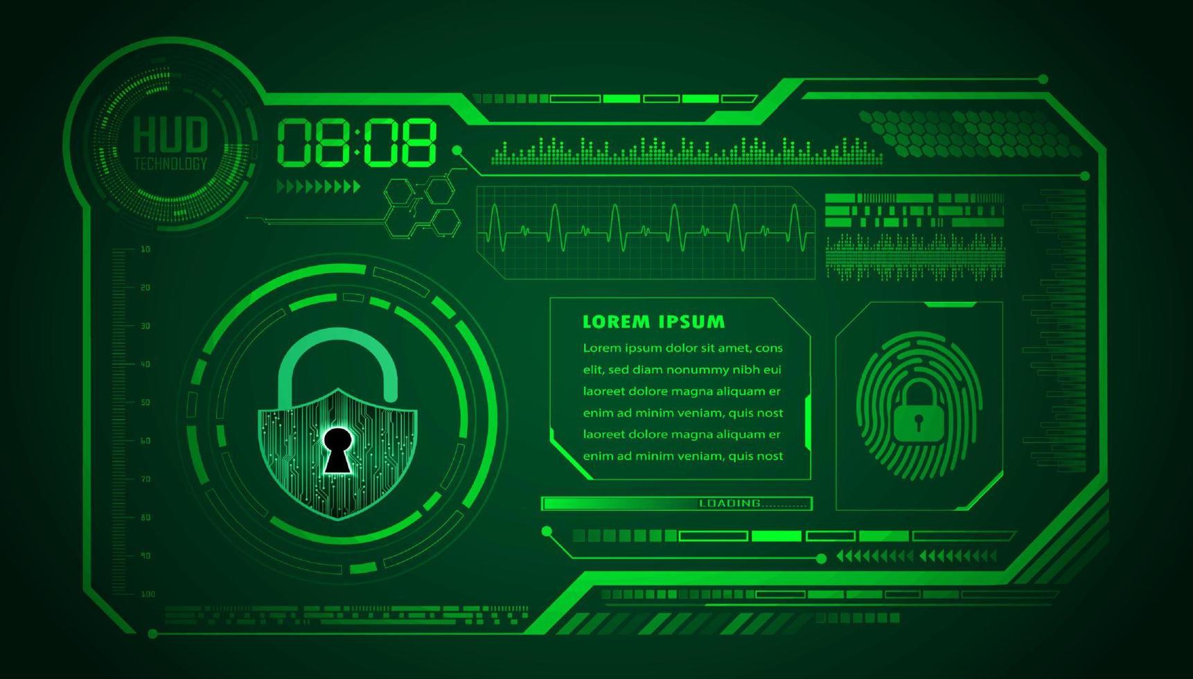 Modern Technology Background vector