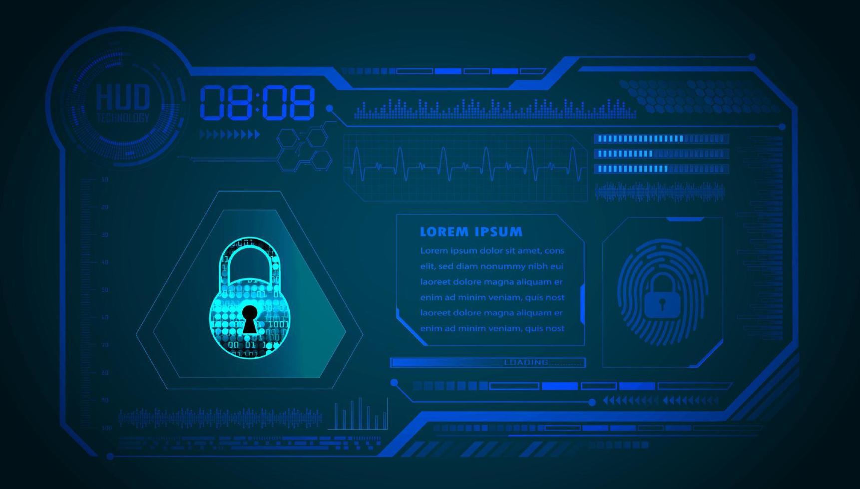 Modern Technology Background vector
