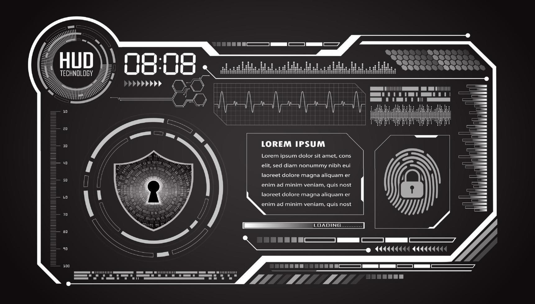 Modern Technology Background vector