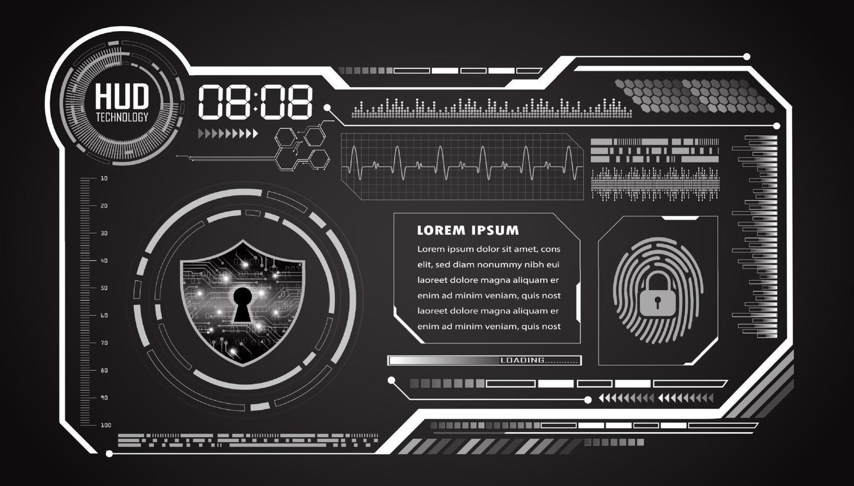 Modern Technology Background vector