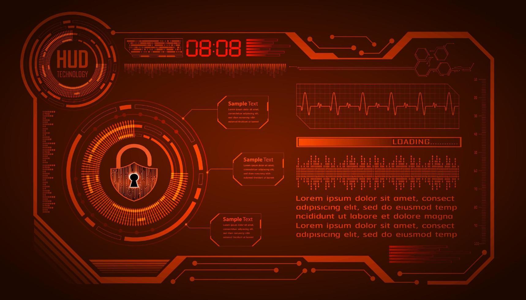 Modern Technology Background vector