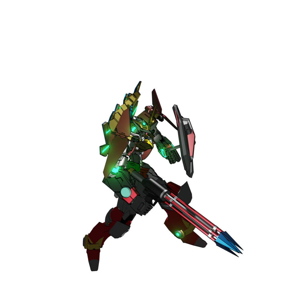 ataque tipo mecha png