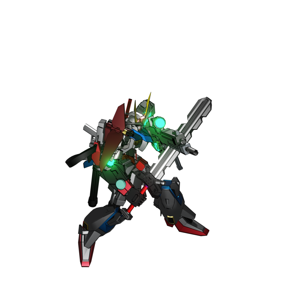 Mecha prêt à attaquer png