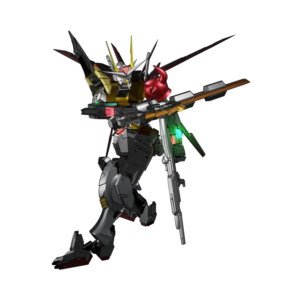 mecha listo para atacar png