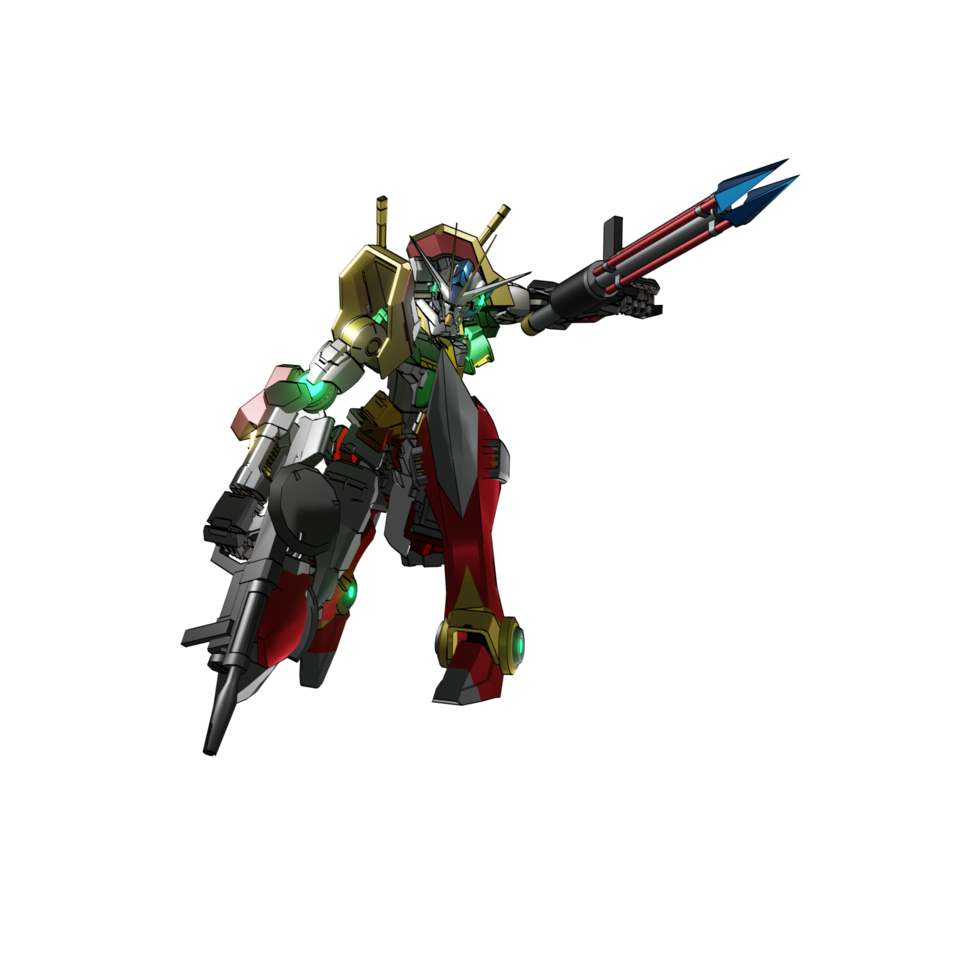 Mecha-Angriffspose png