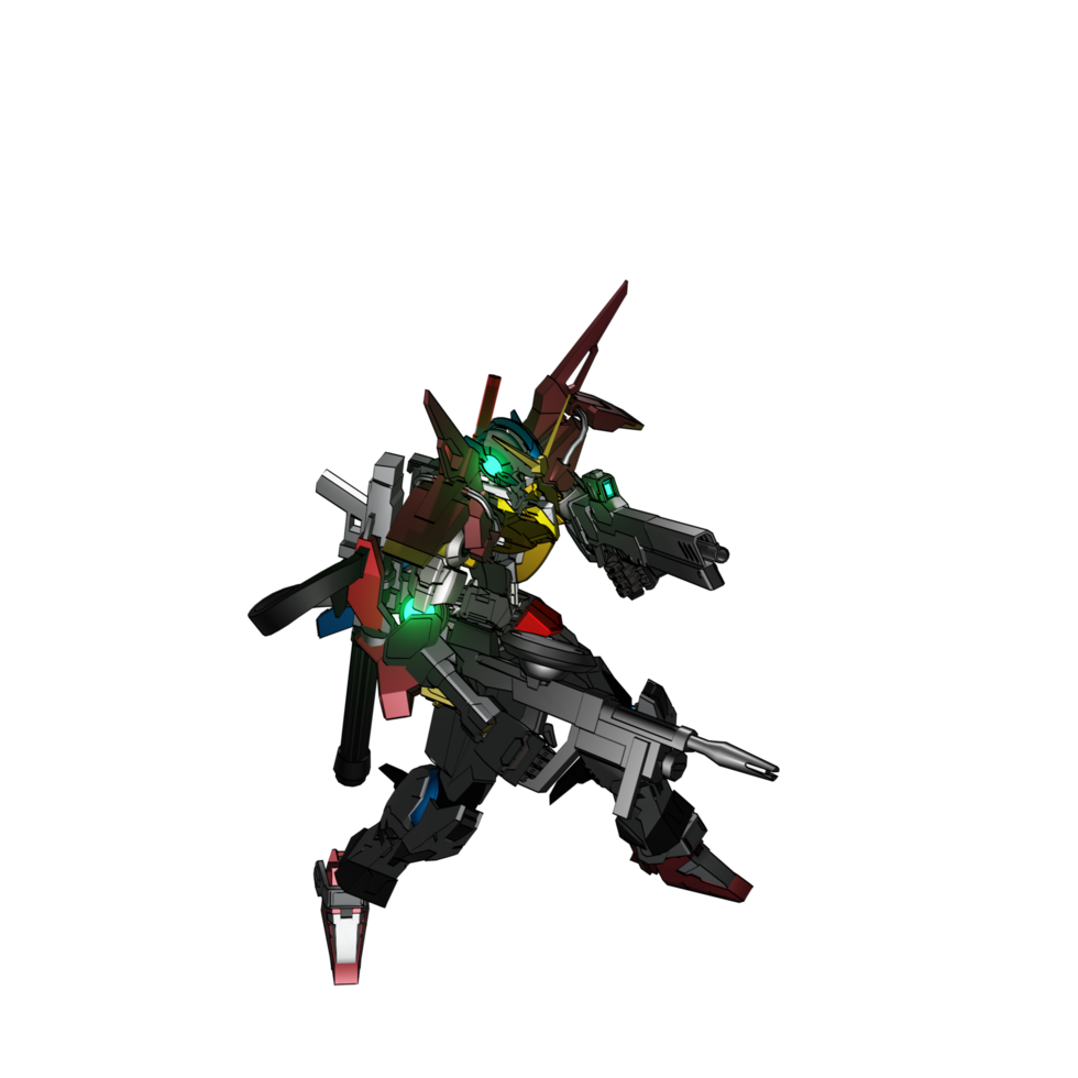 mecha listo para atacar png