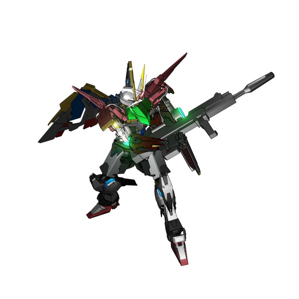 mecha listo para atacar png