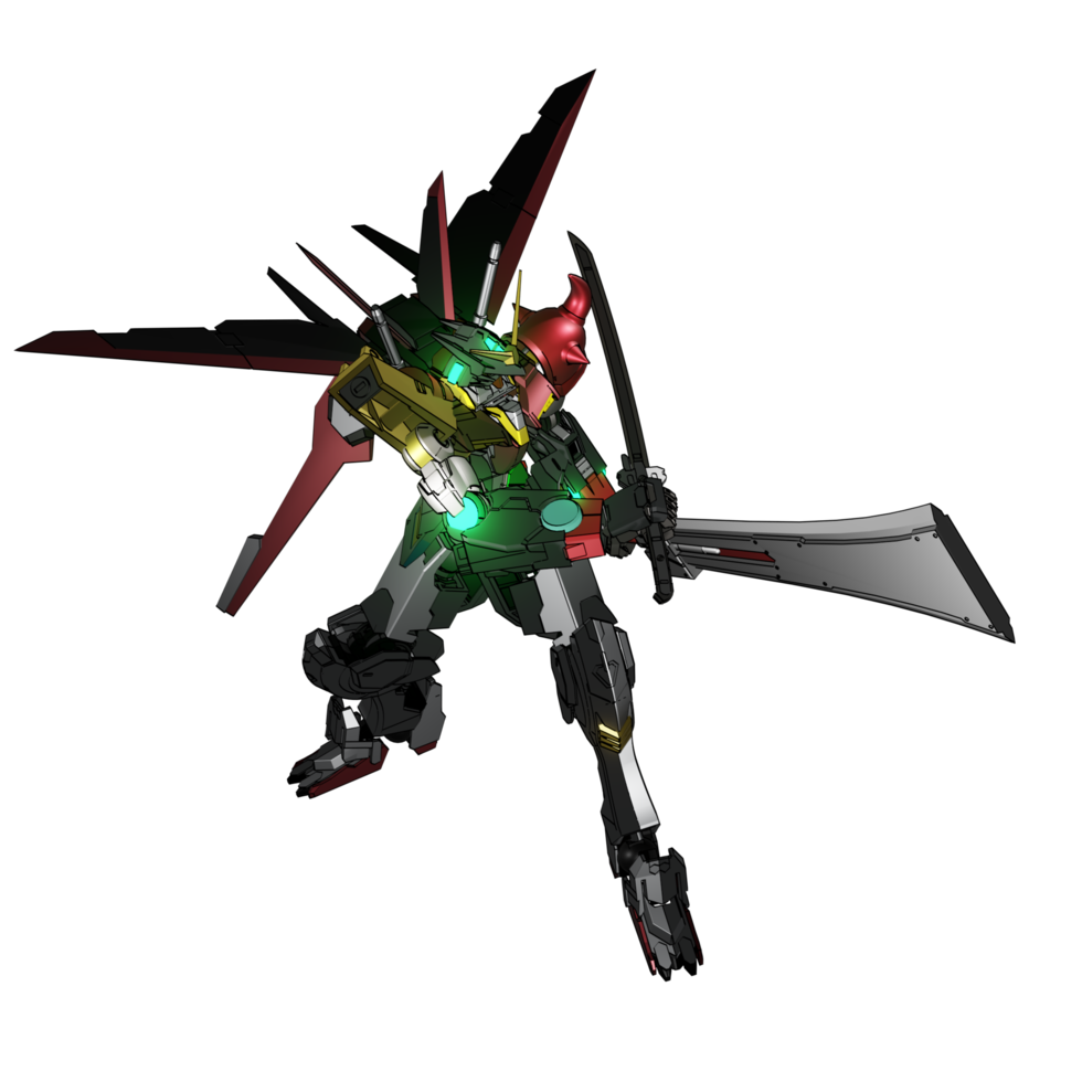 mecha attacco posa png