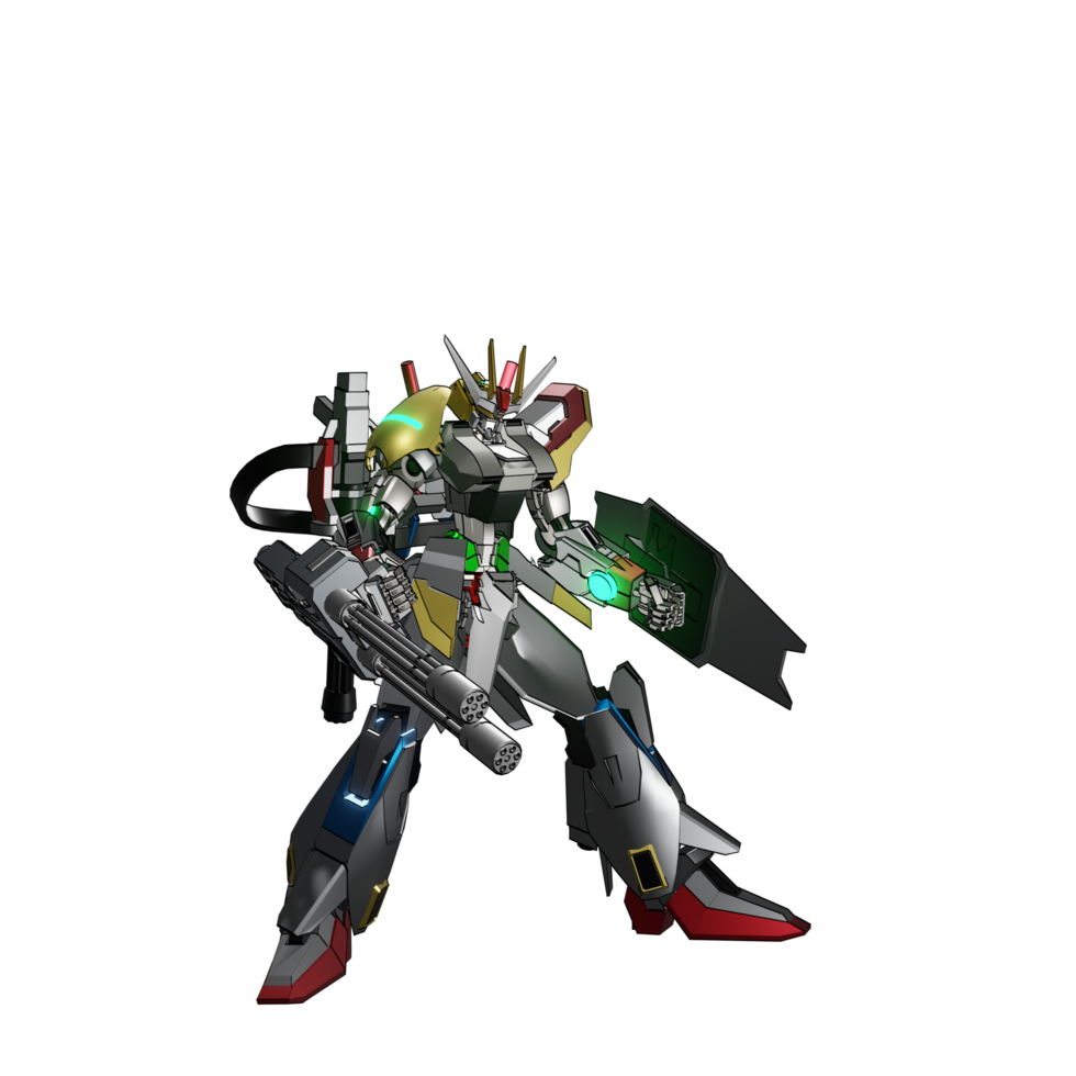 Mecha ready to attack png