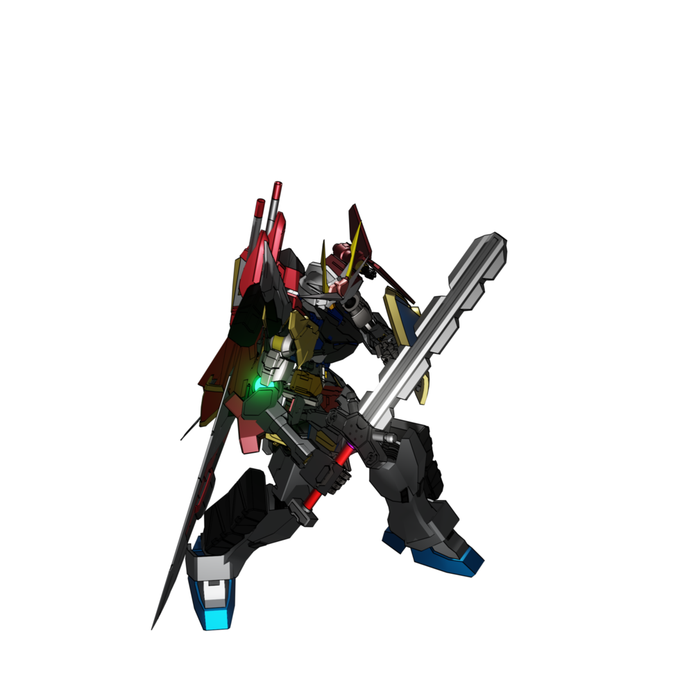 mecha listo para atacar png