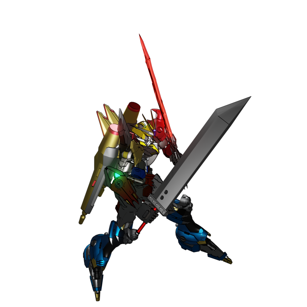 ataque tipo mecha png